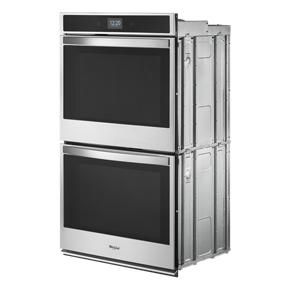 10.0 Cubic Feet Smart Double Convection Wall Oven With Air Fry, When Connected