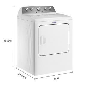 Top Load Gas Dryer With Extra Power – 7.0 Cubic Feet