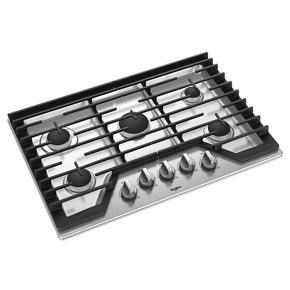 30″ Gas Cooktop With EZ-2-Lift Hinged Cast-Iron Grates