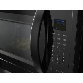 1.9 Cubic Feet Capacity Steam Microwave With Sensor Cooking – Black