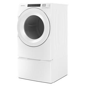 7.4 Cubic Feet Front-Load Dryer With Sensor Drying – White – Metal