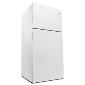 30″ Amana Top-Freezer Refrigerator With Glass Shelves – White