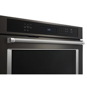 30″ Single Wall Oven With Even-Heat True Convection – Black
