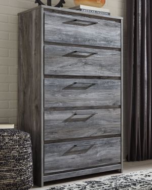 Baystorm – Gray – Five Drawer Chest