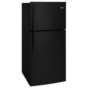 30″ Wide Top Freezer Refrigerator – 19 Cubic Feet – Black