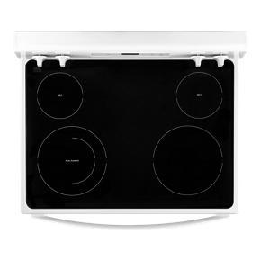 5.3 Cubic Feet Electric Range With Keep Warm Setting. – White