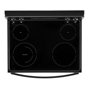 5.3 Cubic Feet Whirlpool Electric Range With Frozen Bake Technology – Black