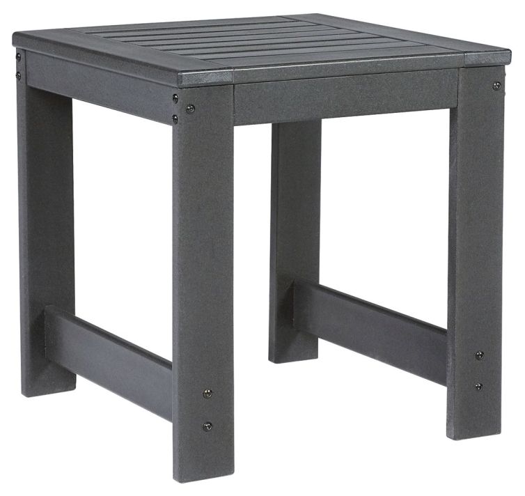 Amora – Charcoal Gray – Square End Table