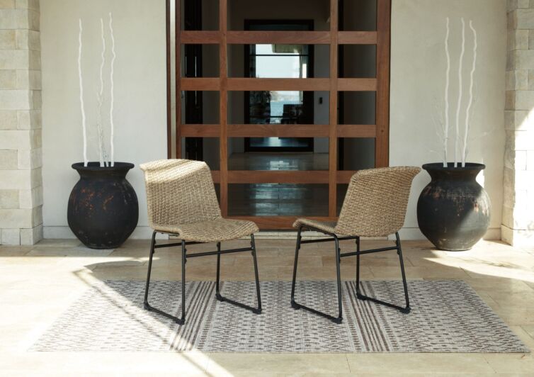 Amaris – Brown / Black – Chair (Set of 2)