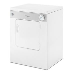 3.4 Cubic Feet Compact Top Load Dryer With Flexible Installation