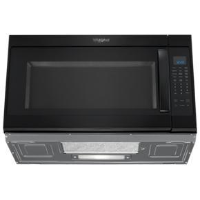 2.1 Cubic Feet Over-The-Range Microwave With Steam cooking – Black