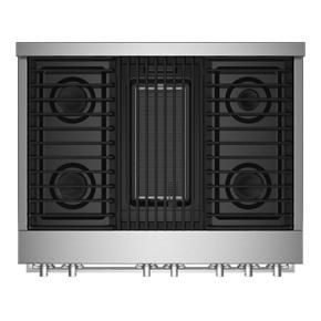 Noir 36″ Gas Professional-Style Range With Grill