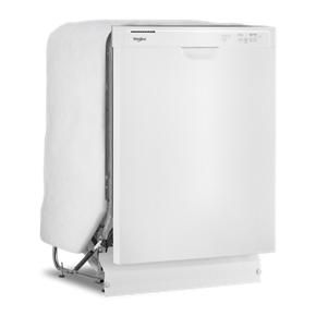 59 dBA Quiet Dishwasher With Heat Dry – White