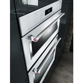 30″ Combination Wall Oven With Even-Heat True Convection (Lower Oven) – White